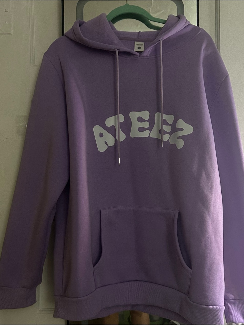 ATEEZ Lavender Graphic Hoodie